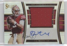 2017 Panini Select Silver Prizm 31/99 CJ Beathard #JM-CJ Auto b4o