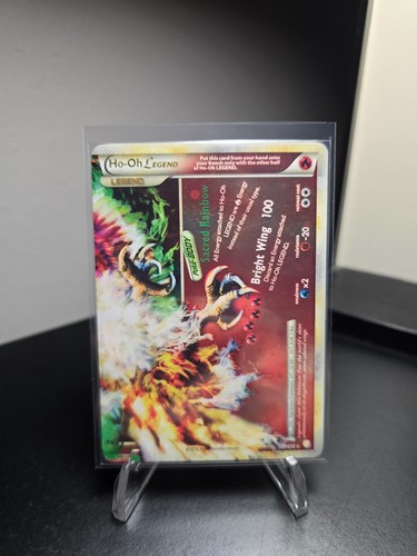 Ho-Oh Legend (Bottom) 112/123 Pokemon Heartgold & Soulsilver Base Secret Rare