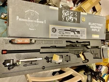 Rare Tokyo Marui HK PSG 1 Airsoft Sniper Aeg( Tokyo Marui, Rare Airsoft)