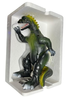 1987 New Bright Big Rex Godzilla 13' Battery Op. Figure Hong Kong