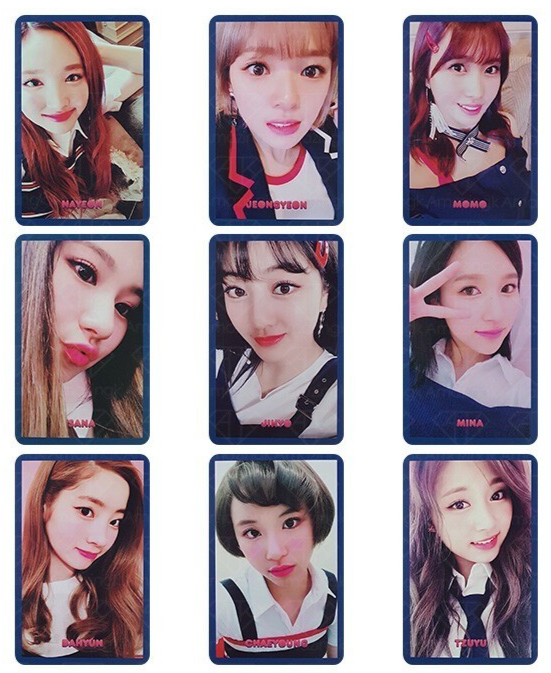 TWICE SIGNAL MINI ALBUM HOLOGRAM CONCEPT OFFICIAL PHOTOCARD NAYEON