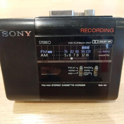 Not Working Sony portable cassette tape player WA-44 | eBay