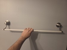 24" Towel Bar Includes Mounting Brackets And Screws 
