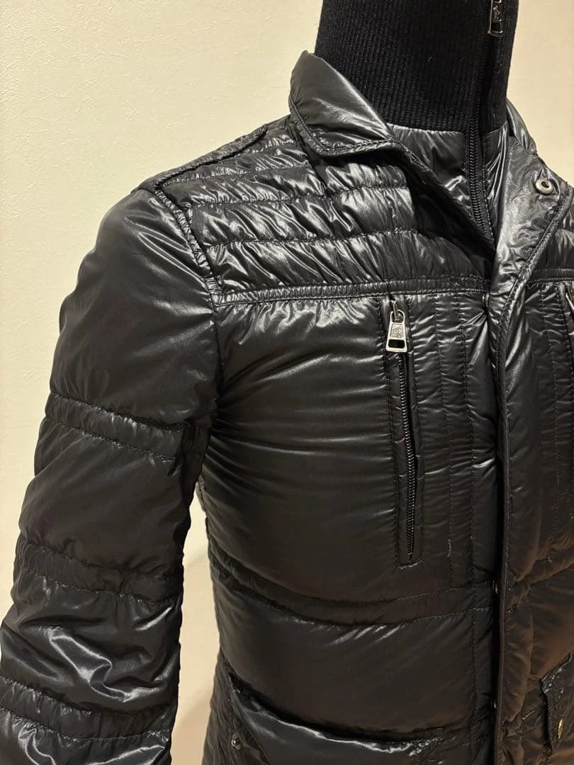 MONCLER DUBBO 2Way Down Jacket Black Tag 0 XS Men's Japan image 14