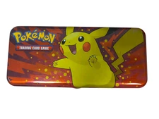 2023 Pokemon Trading Card Game TCG Back To School Pencil Tin Case
