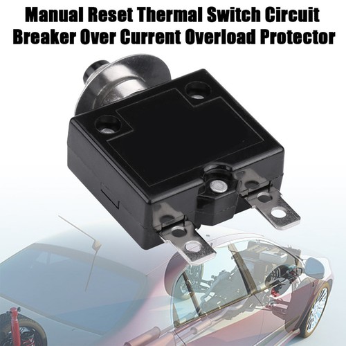 15A Manual Reset Thermal Switch Circuit Breaker Over Current Overload Protector - Picture 4 of 12