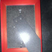 Red Wooden Photo Frame 8x6 in Matte Finish Fr...