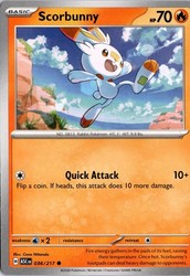 Scorbunny 036/217 Ascended Heroes