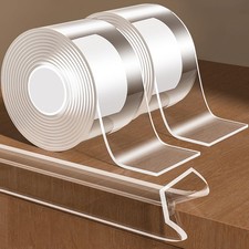 2Pack Baby Proofing Edge Protector for Baby,2in x 9.84Ft,Clear Edge Protector...