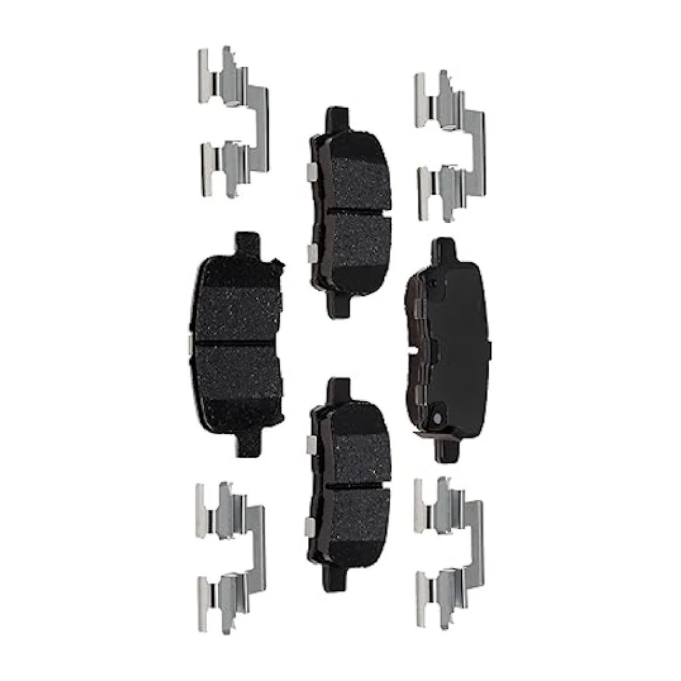 Pastillas de freno de disco traseras ACDelco originales para Acura MDX 2001-2006 | baja clasificación de polvo Foto 2 de 4