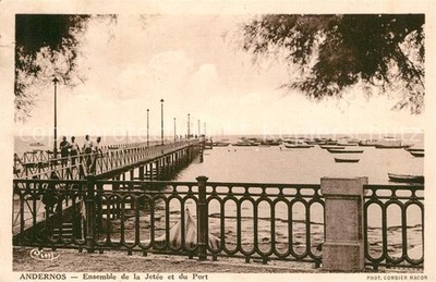 Andernos-les-Bains Ensemble de la Jetee et du Port