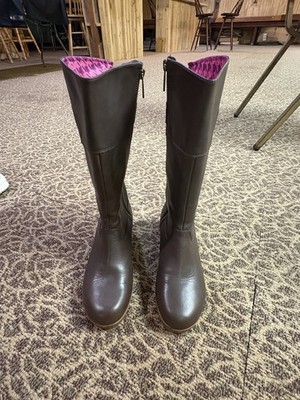Crocs A-leigh wedge riding boots