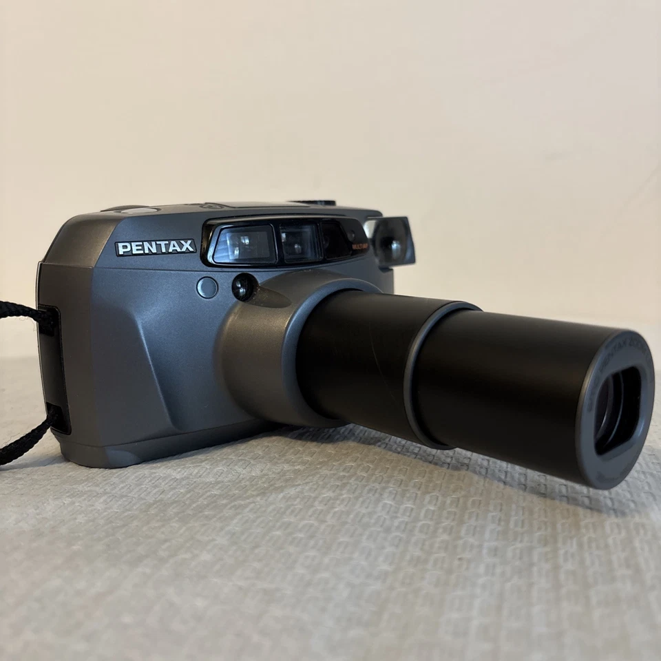 Cámara fotográfica compacta Pentax IQZoom 160 35 mm con lente de 38-160 mm probada Foto 3 de 4