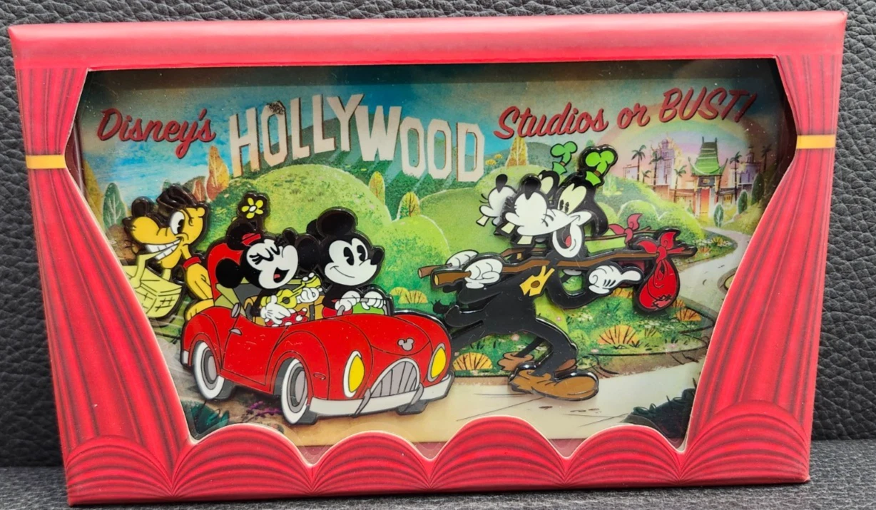 Disney WDI Mickey And Minnie's Runaway Jumbo LE 300 Pin