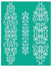 Silk Screen Stencils Self-Adhesive Mesh Transfers DIY Reusable Painting Wood