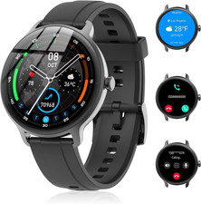 Smart Watch for Men Women Answer/Make Calls , Smartwatch Built-in AI Voice, 1.27