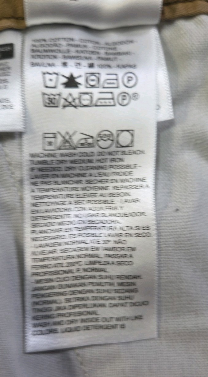 Levi's Two Horse Mens Cargo Shorts Size 29 Brown Pockets Cotton Casual Workwear thumbnail 6