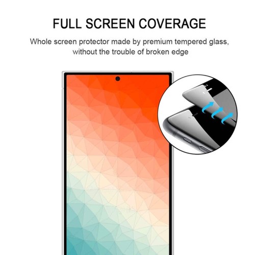 Film Verre Trempé Colle Intégrale pour Samsung Galaxy S24+/S23 Ultra 5G - Photo 3 sur 12