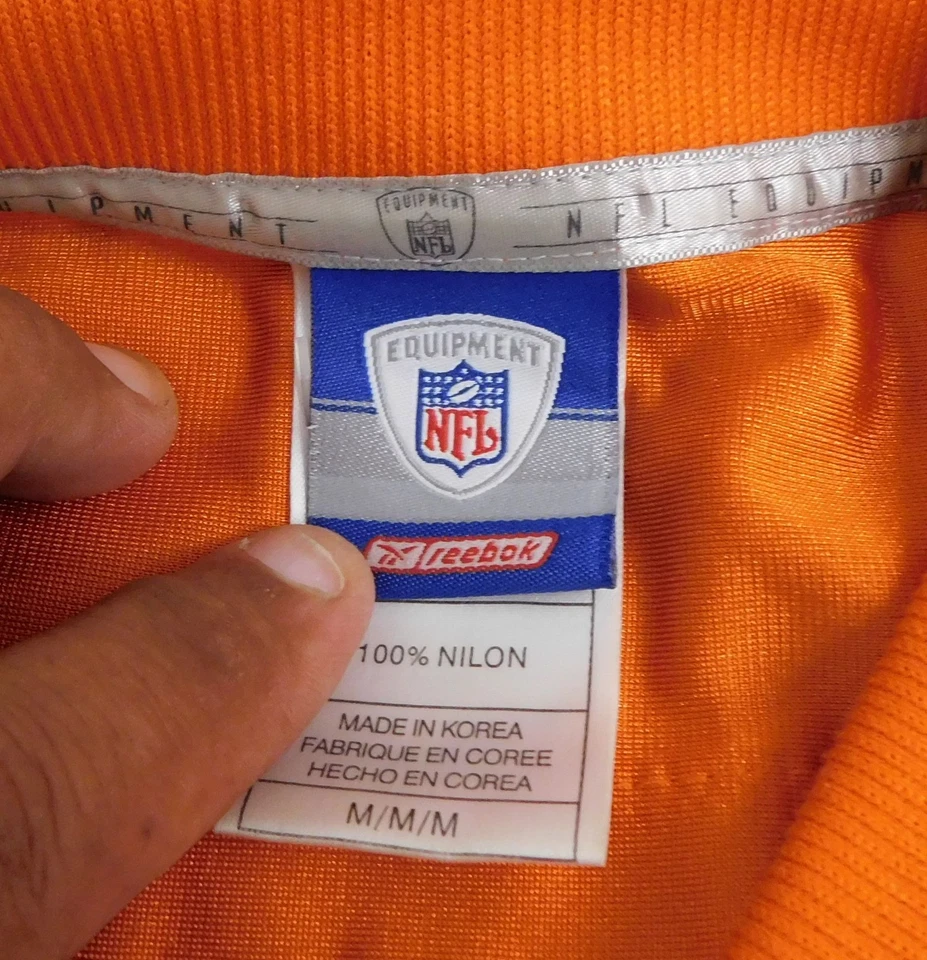 Camiseta de Colección Reebok NFL Miami Dolphins Ricky Williams #34 Naranja Talla M RARA Foto 4 de 4