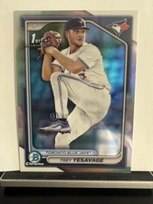 2024 Bowman Draft Trey Yesavage #BDC-92 1st Bowman Chrome Refractor Blue Jays 🔥