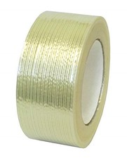 Filament Reinforced Strapping Tapes, UNI-Directional 2" x 60YD Pack of 1 ROLL 