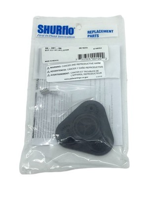 Shurflo Pump 8000 Series Valve Kit EPDM with Bypass - 94-391-06