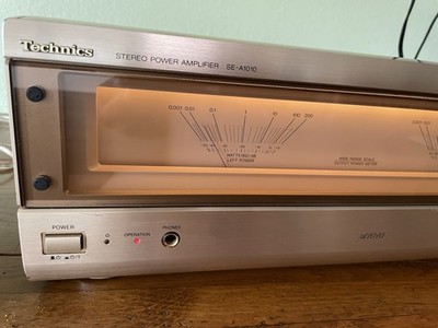 アンプ Technics se-a1010 TECHNICS SE-A1010 Power Amplifier 2 X 70 Watts RMS Vintage
