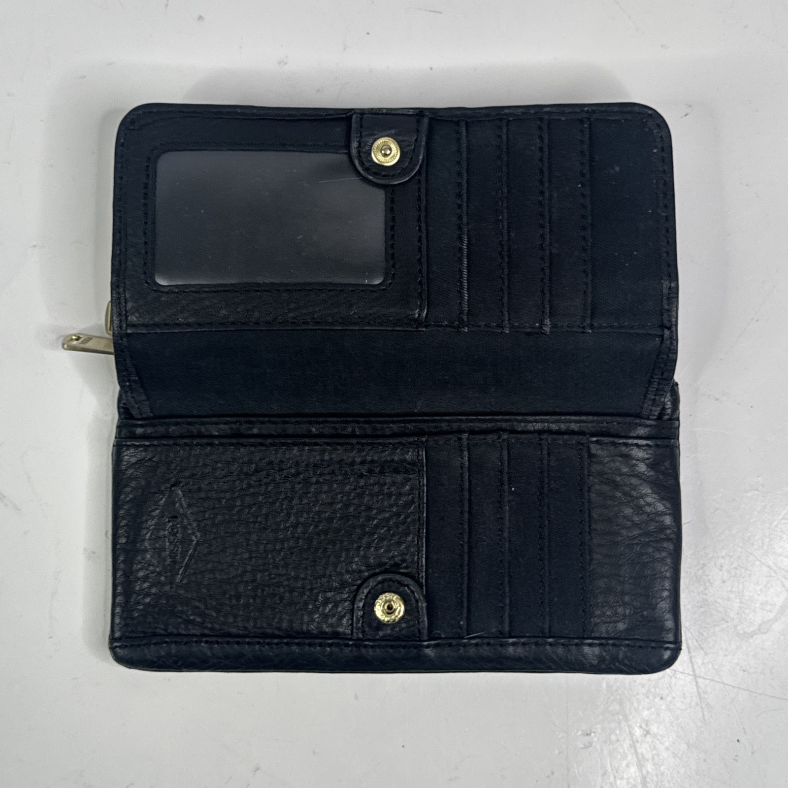 Fossil Wallet Issue No. 1954 Patchwork Leather Mu… - image 4