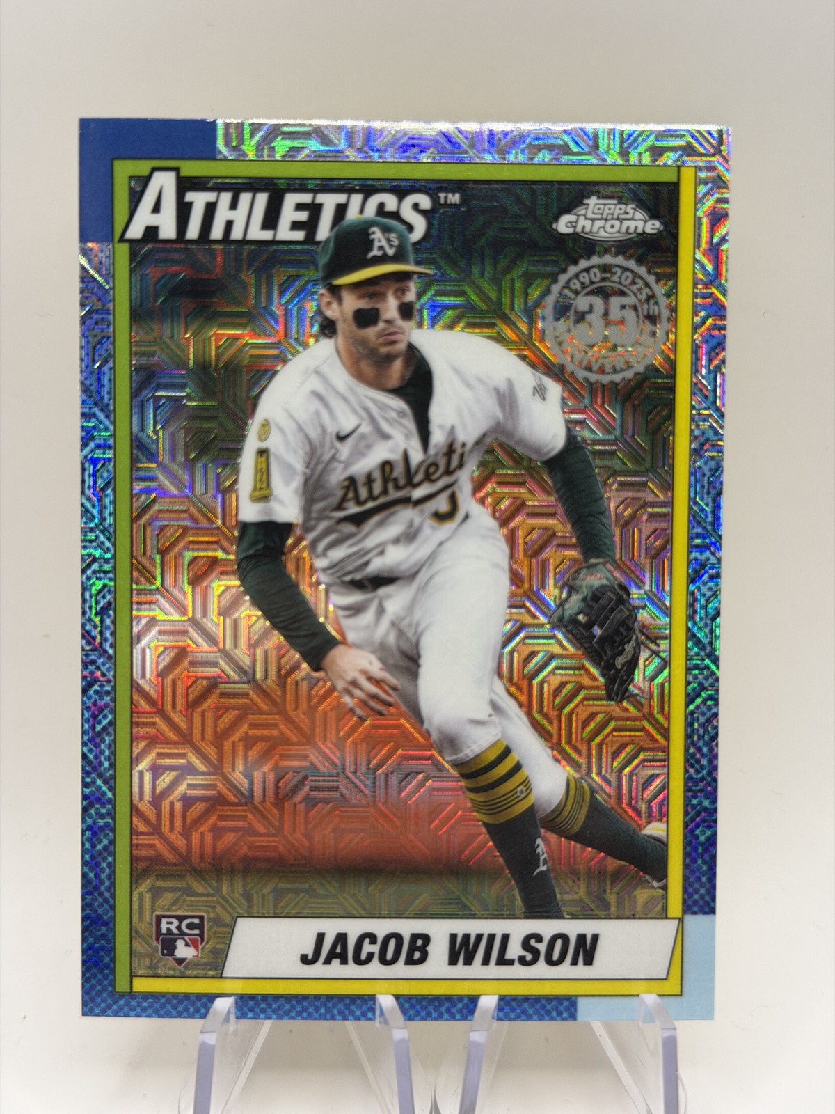 2025 Topps Update Series - 1990 Topps Chrome Silver Pack Jacob Wilson #U90C-67