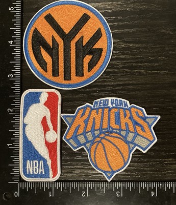 Lot Set Of 3 New York Knicks NBA Basketball Embroidered Iron On Patches