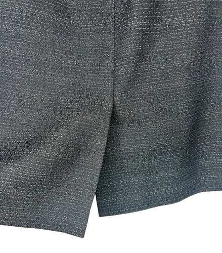 Kasper Womens Time to Shine Black/White Sparkle Suit Set Size 14P - Picture 16 of 17