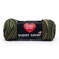 Red Heart Super Saver Yarn Camouflage