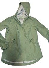 Avalanche Outdoor Supply Rain Jacket Med Green Lightweight Water Resistant NWOT