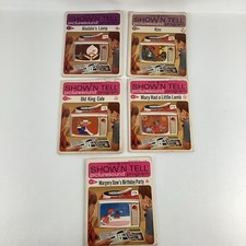 General Electric Show N Tell Picture Sound Program Record Lot Vintage 60s Set