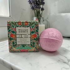 NIB William Morris At Home Bath Salts 3.5 Oz 100g Green Davana  1 Fizzer