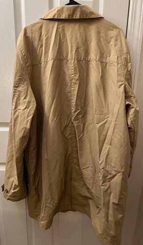 New Eddie Bauer Dune Trench Coat Tall Size XLT-SEE DESCRIPTION - Picture 3 of 8