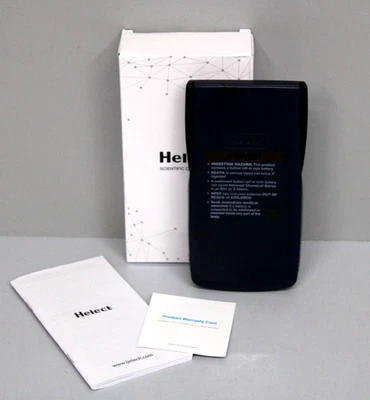 Helect Zweizeilig Wissenschaftliche Taschenrechner für Schule Beruf, Schwarz