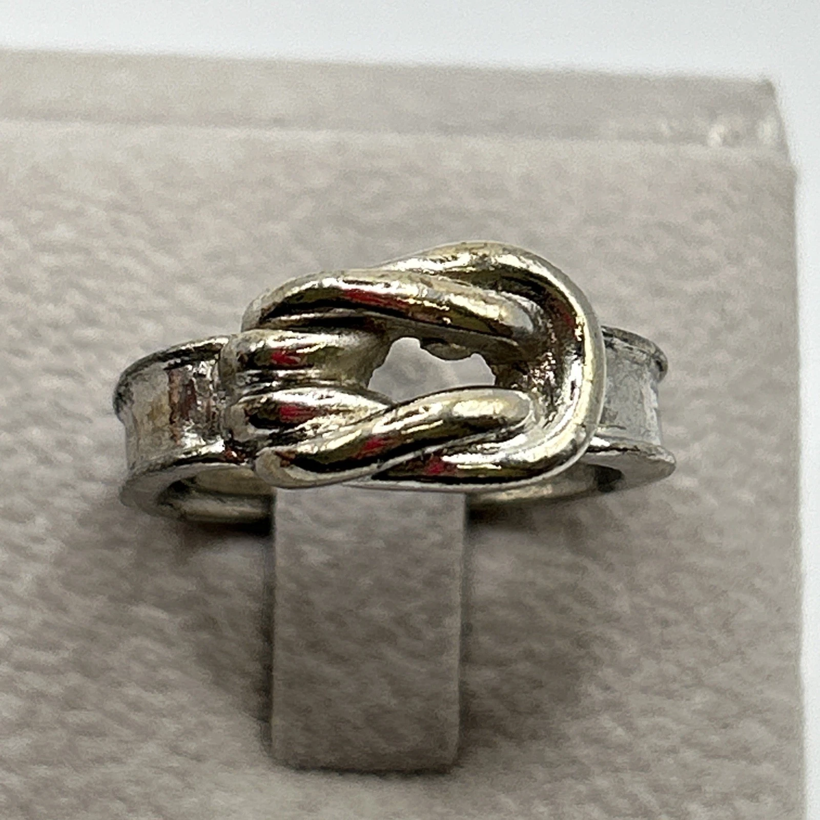 Bague vintage fantaisie  Argenté  . Taille 55