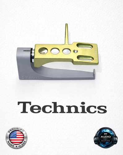 Technics SL-1200 MK2 SL-1200GR Headshell GOLD + accesories SFPCC31001K1