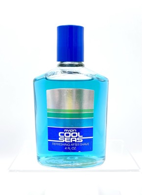 Vintage Avon Cool Seas Refreshing After Shave Splash 4 oz Bottle 1984