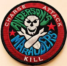 321st Missile Squadron Andersons Marauders Jolly Rogers US Air Force patch