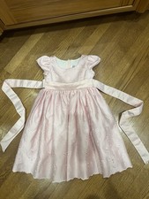 Girls Princess Pink Birthday Party Flower Girls Dress Size 1-2 FREE Ship