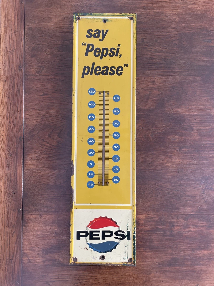 Yellow Original Pepsi Signs for sale | eBay