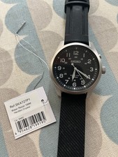 seiko kinetic black mens watch 100m