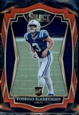 2020 Panini Select #175 Rodrigo Blankenship Red Prizm Die Cut
