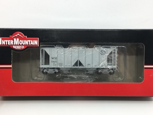 Ho Intermountain Western Maryland 1958 pies cúbicos 2 bahías tolva cubierta WM #5105 | Zustand: Used
