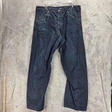 VTG Levis Engineered Jeans Mens 38x34 Blue 10th Anniversary Twisted Dark Wash