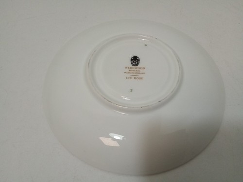 Wedgwood Ice Rose Saucers x 6 - Bild 4 von 4