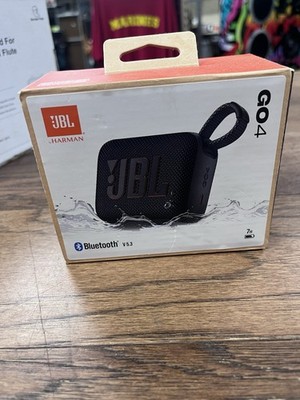 JBL Go 4 Portable Wireless Bluetooth Speaker Black NEW