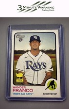 2022 Topps Heritage #347 Wander Franco Error Short Print